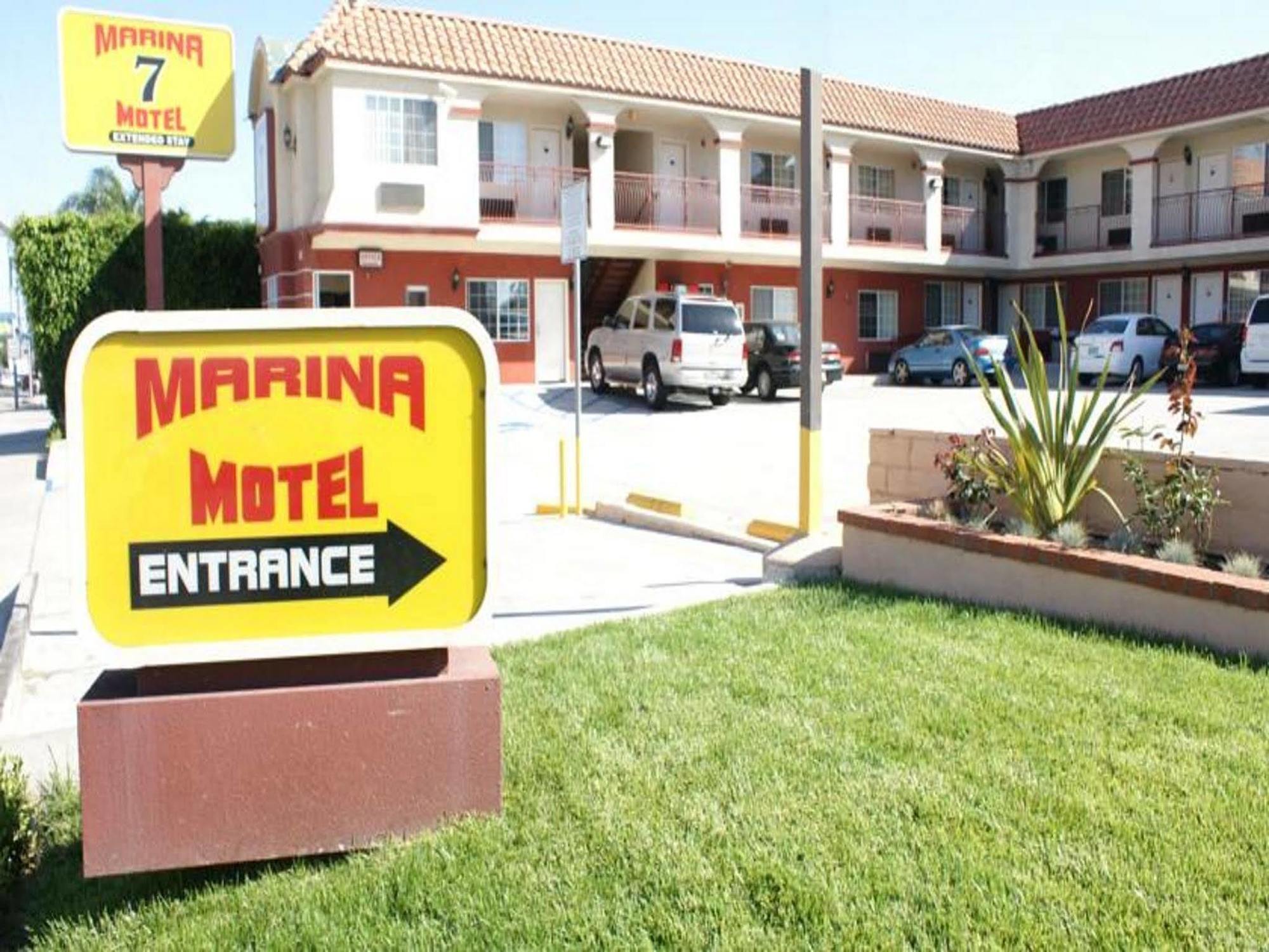 Marina 7 Motel Лос-Анджелес Экстерьер фото
